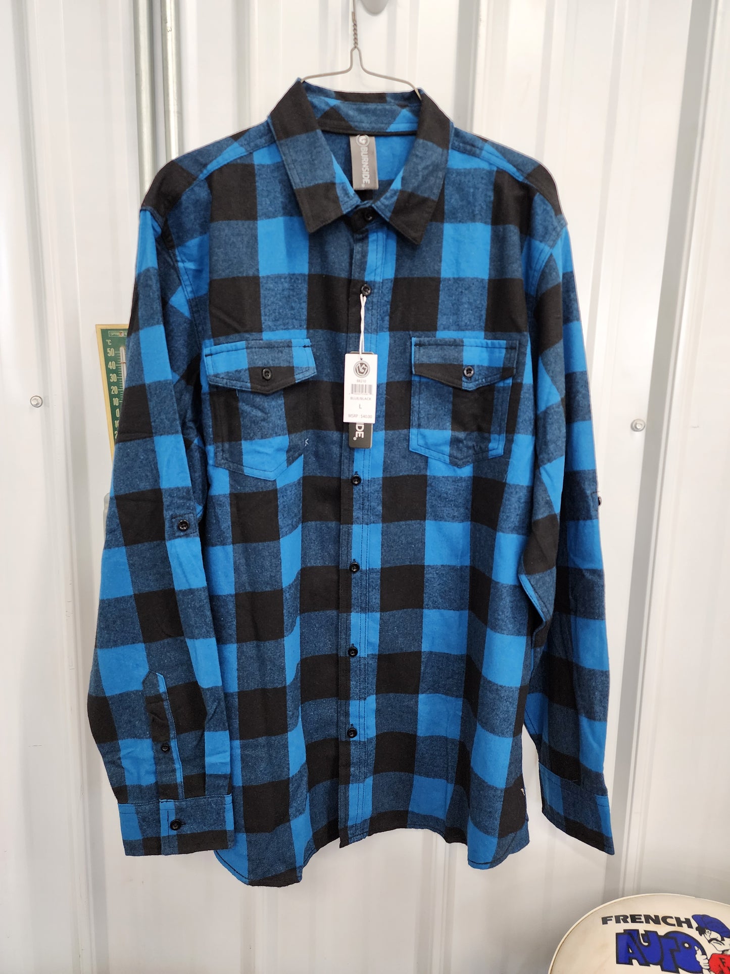 FLAP Flannel Blue