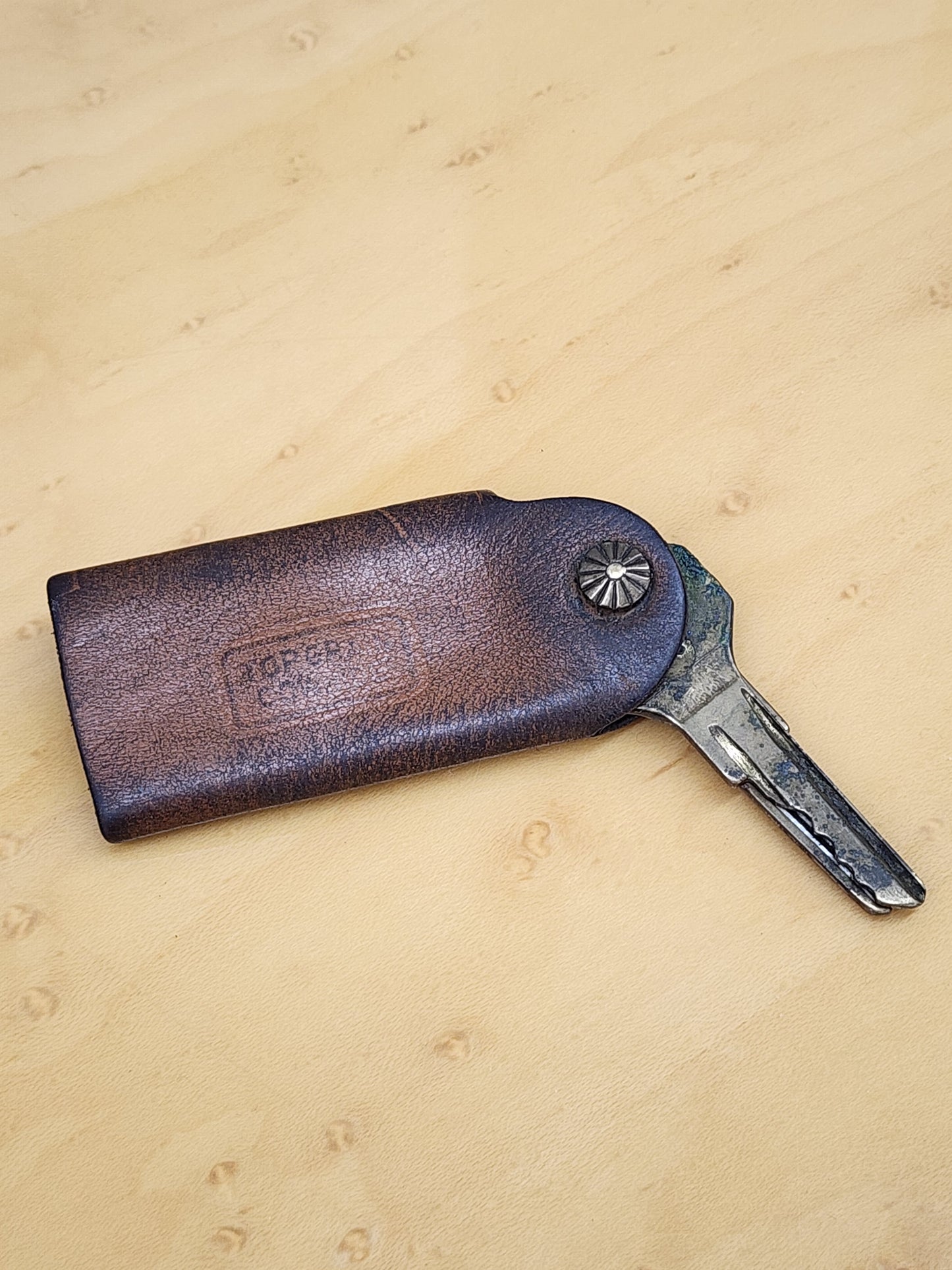 Vintage Leather Key Holder